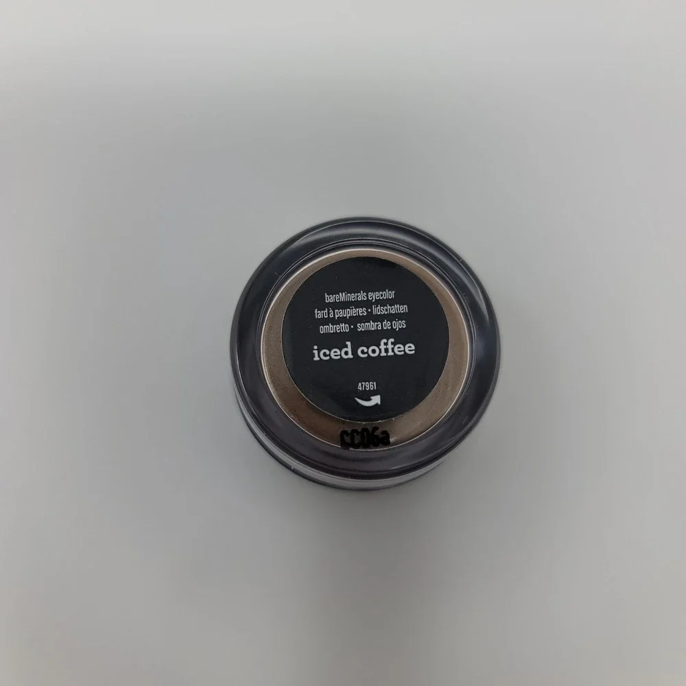 BareMinerals Bare Escentuals Eyecolor Makeup Powder ICED COFFEE RARE 0.01 oz New